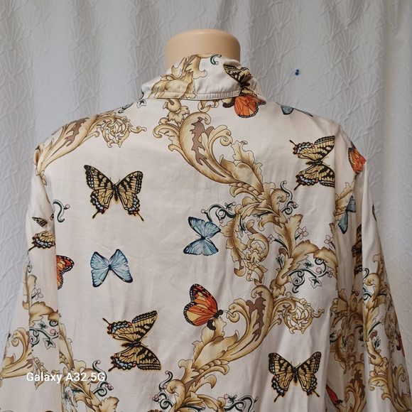 Vintage Mureli Butterfly Print Women's Jacket Size M - Picture 9 of 14